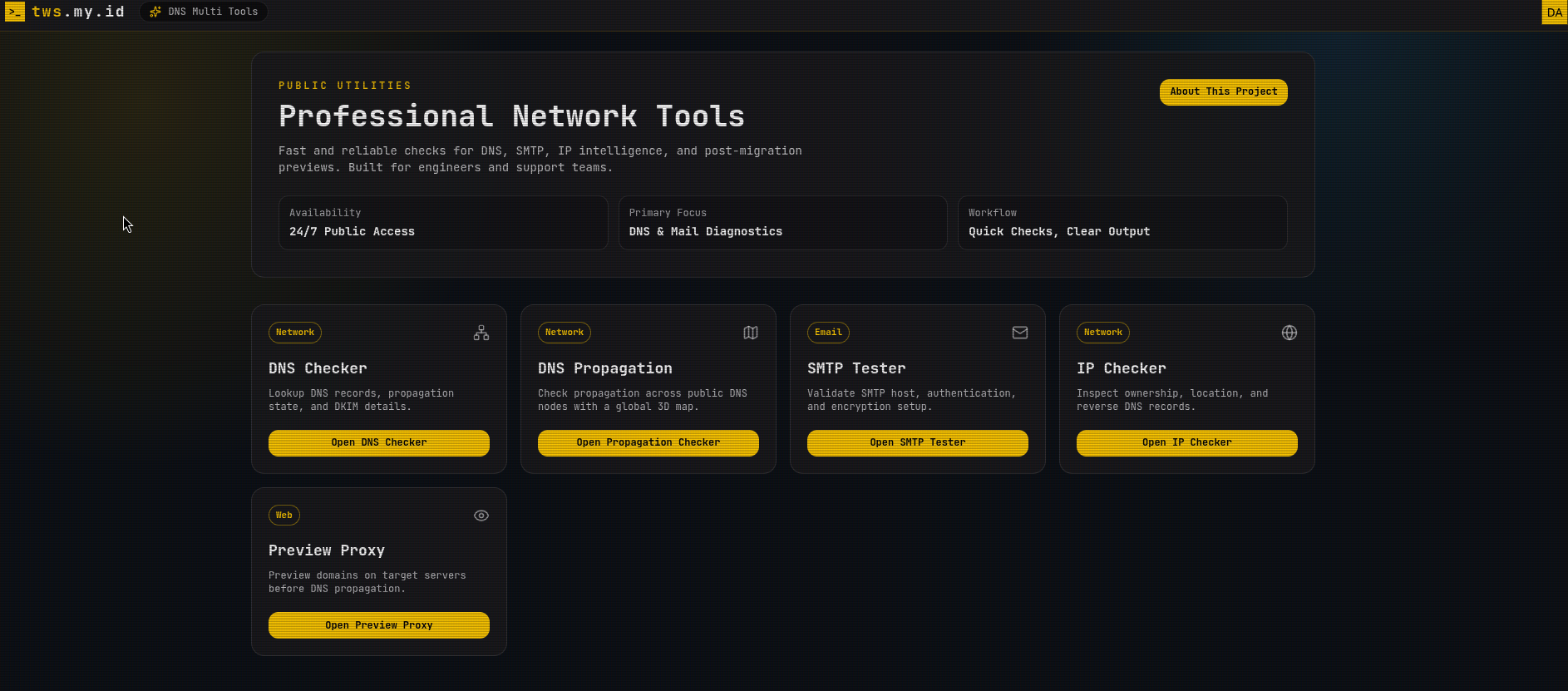 Multi Purpose Domain Tools